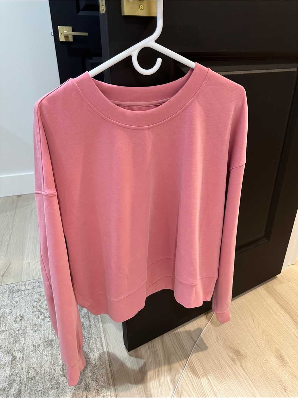 lululemon athletica Rose Pink Crewneck Sweatshirt
